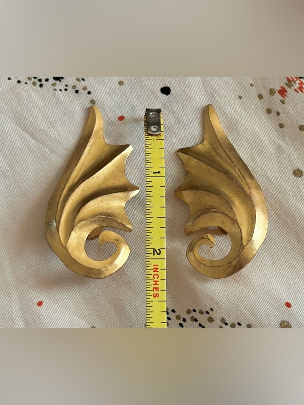 Hervé Van der Straeten Vintage Clip On Earrings